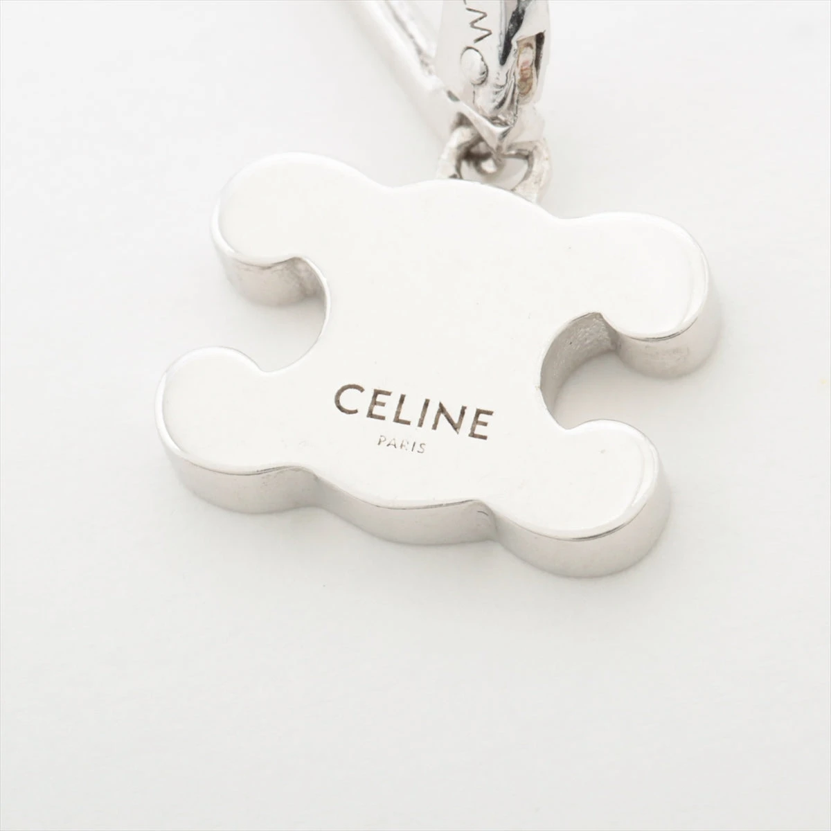 シルバー トリオンフ ラインストーン ピアス 楽天市場】【布袋あり】CELINE セリーヌ トリオンフ ライン