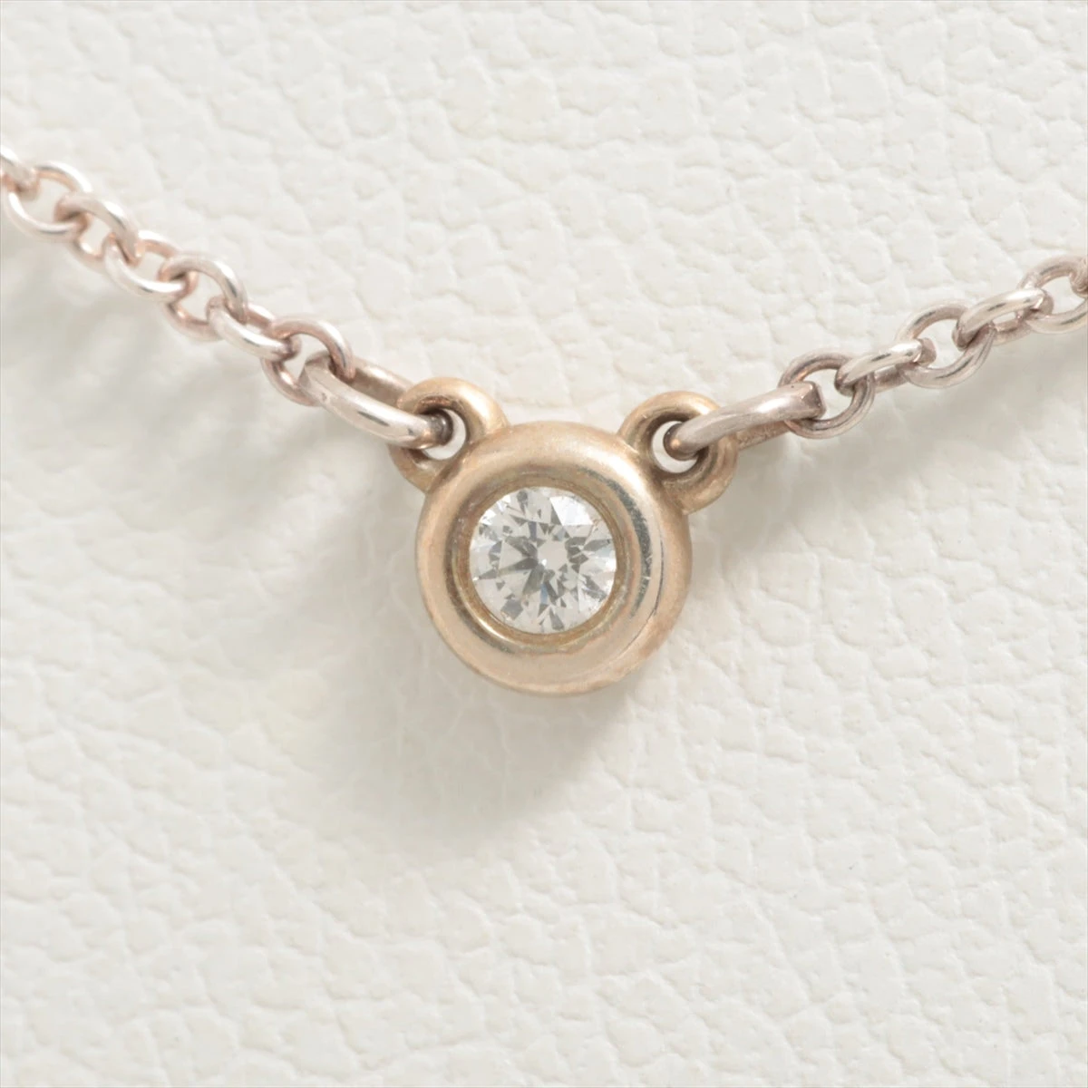 【正規品】ティファニー　ネックレス　バイザヤード　1Pダイヤ　シルバー　925 TIFFANY&Co. ティファニー バイザヤード ネックレス 1P