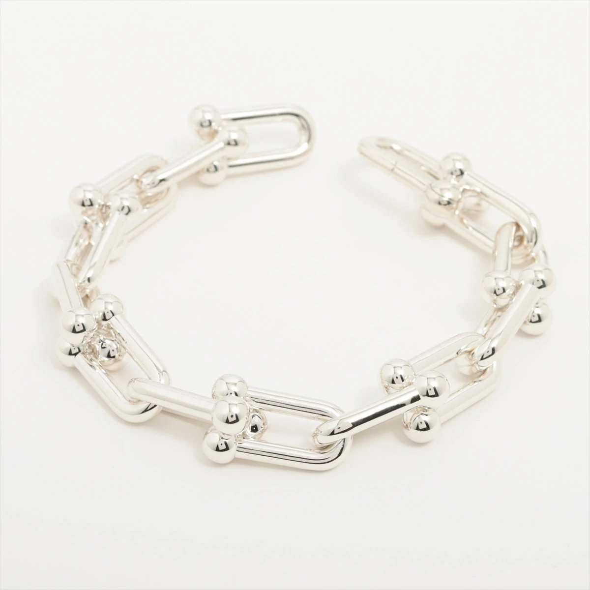 ティファニーブレスレット 楽天市場】Tiffany & Co. ティファニーRound Link Bracelet 7
