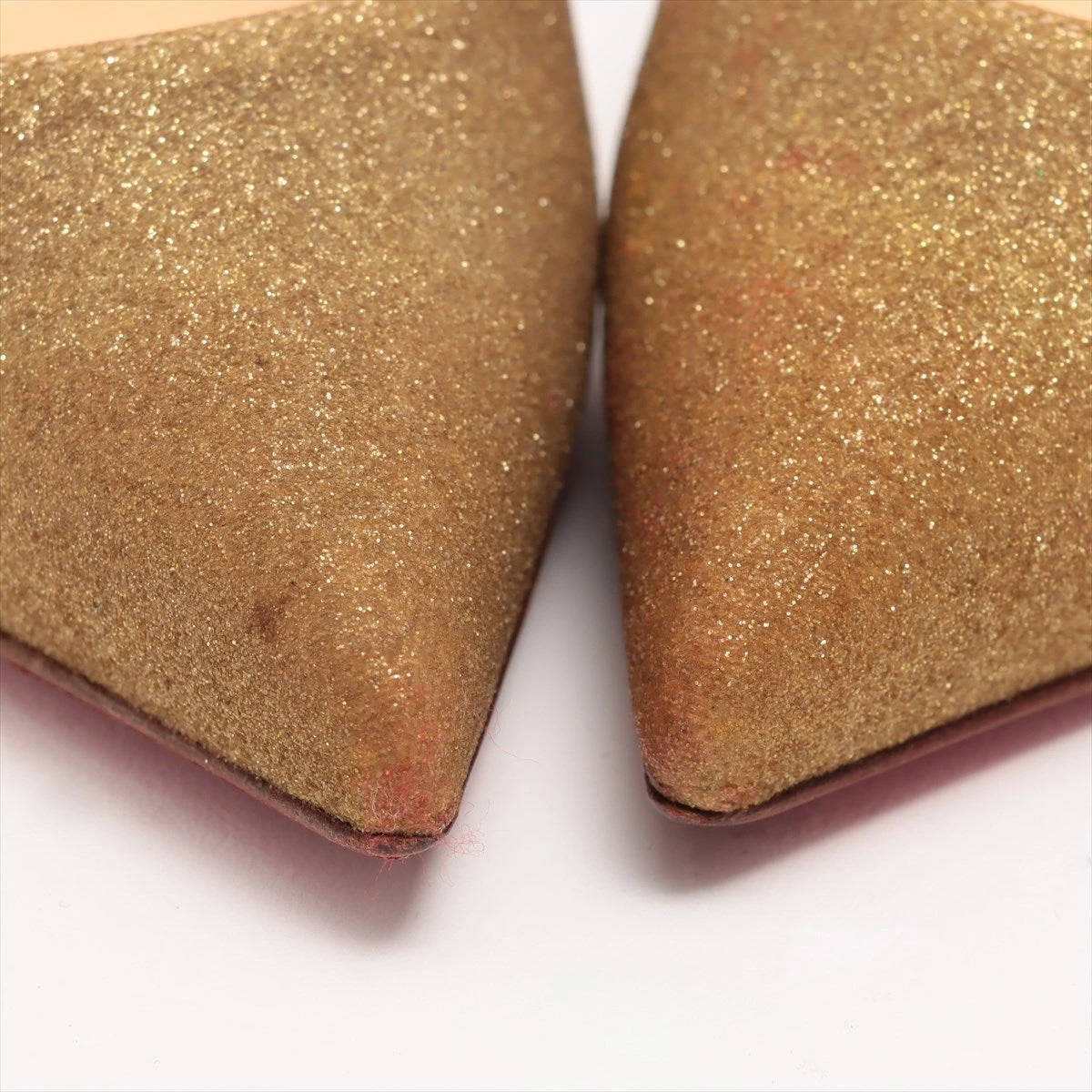 クリスチャンルブタン グリッター パンプス 37 1/2 レディース