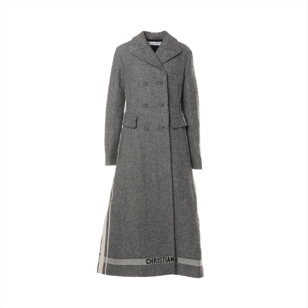 クリスチャンディオール 17AW ウール ロングコート I42 レディース