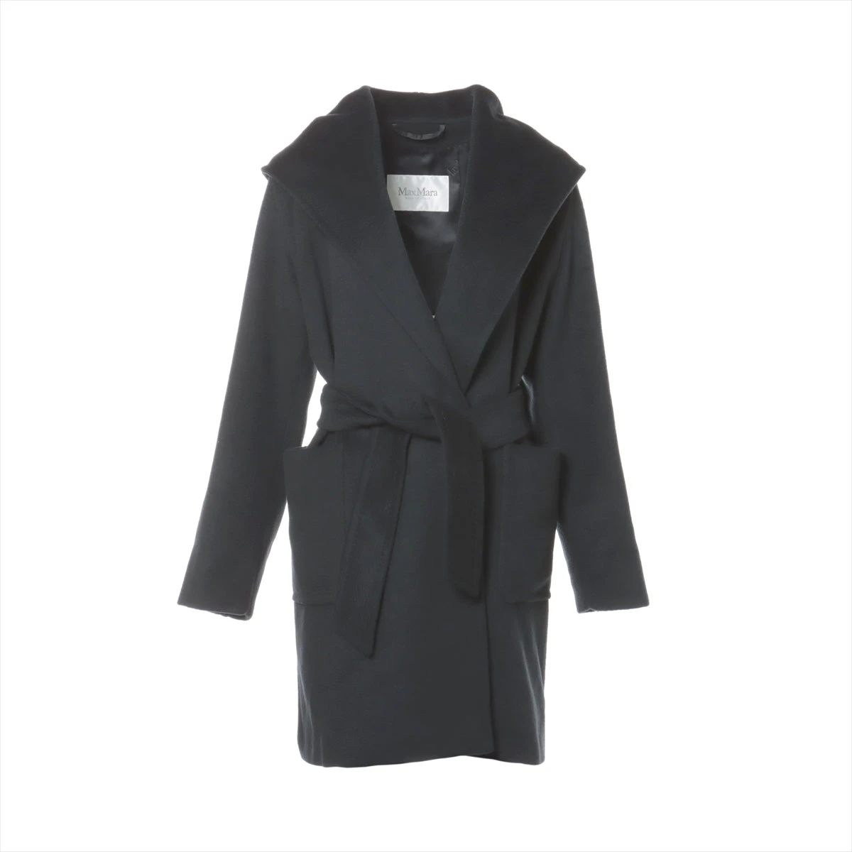 マックスマーラ キャメル ガウンコート J40 レディース ネイビー