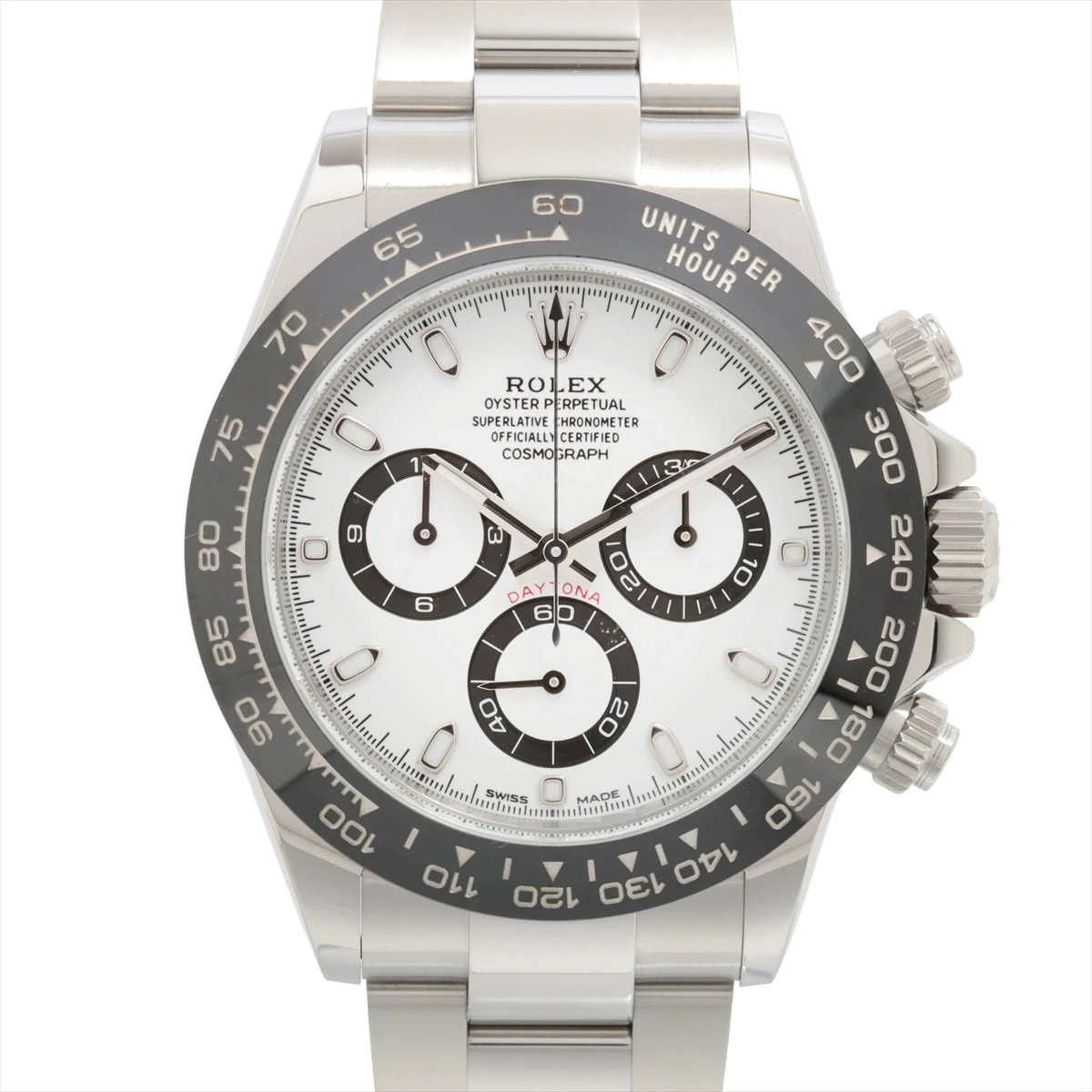 ロレックス デイトナ 116500LN SS AT 白文字盤 あまりごま1