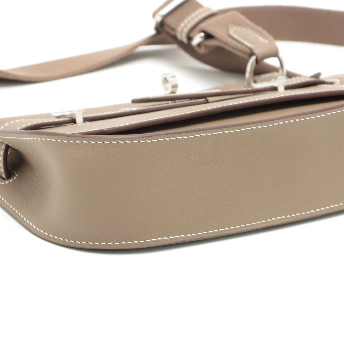 エルメス ジプシエールミニ エトゥープ　ゴールド金具  スイフト　U刻印 エルメス ジプシエール ミニ エトゥープ スイフト ゴールド金具 U刻印