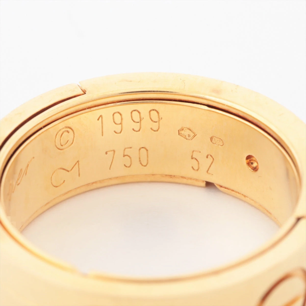 定価44万円ラブリング YG 1dia 52