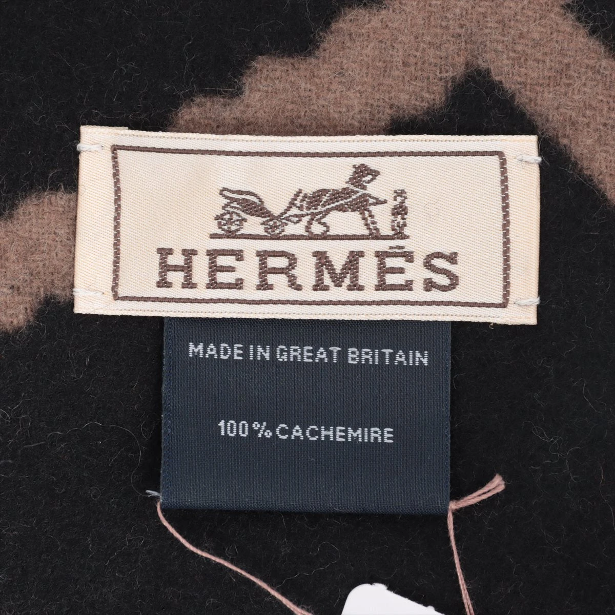 新未使用エルメス クリッククラック カシミヤ マフラー キャメル 新作2021年 秋冬 HERMES エルメス マフラー バイカラー マフラー
