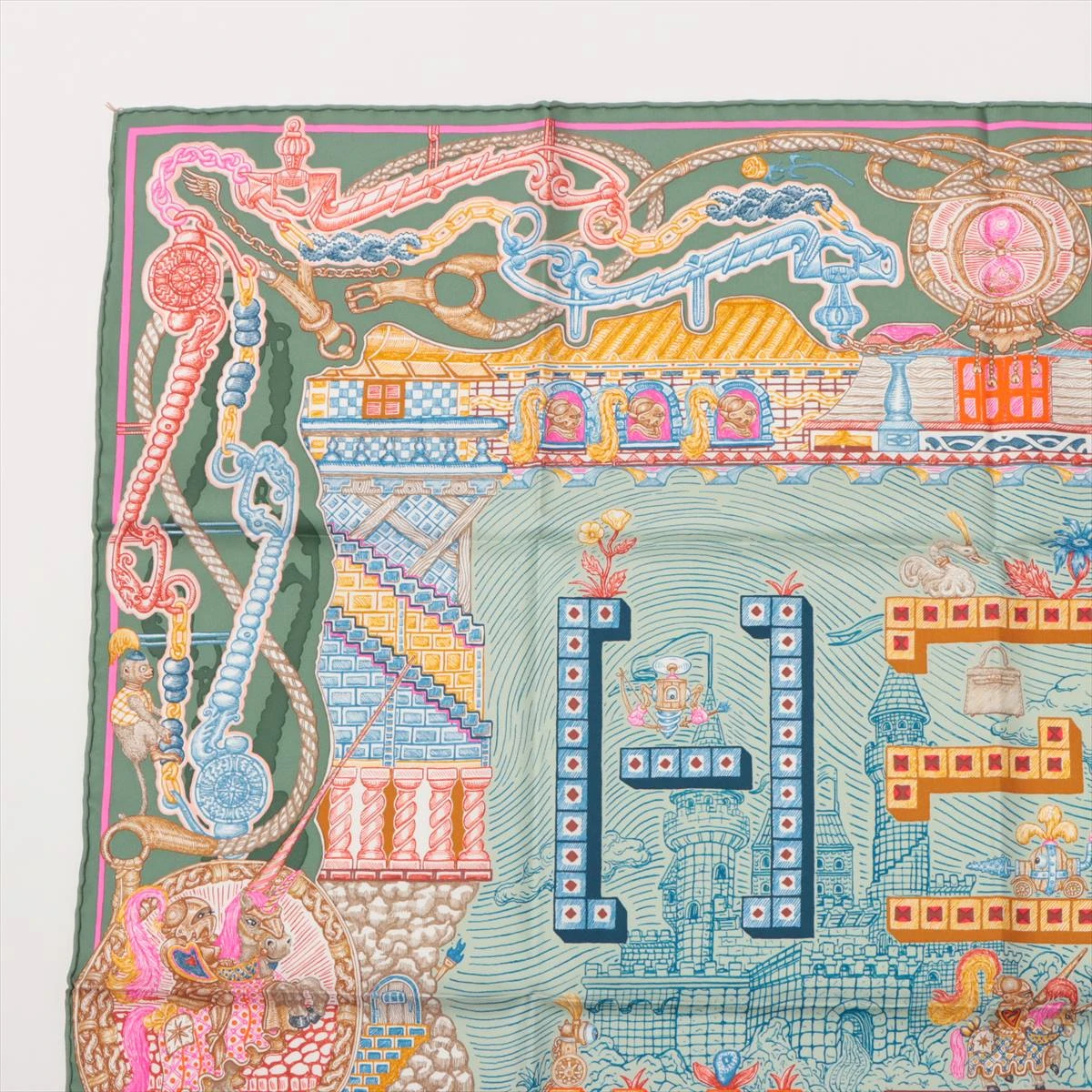 【新品未使用】エルメス / スーパーシルククエスト カレ90cm 楽天市場】エルメス HERMES スカーフ カレ90 スーパー シルク