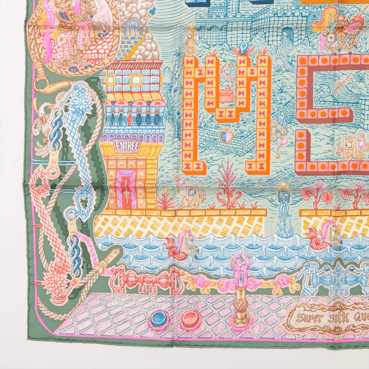 エルメス カレ90 Super Silk Quest スーパー シルク クエスト