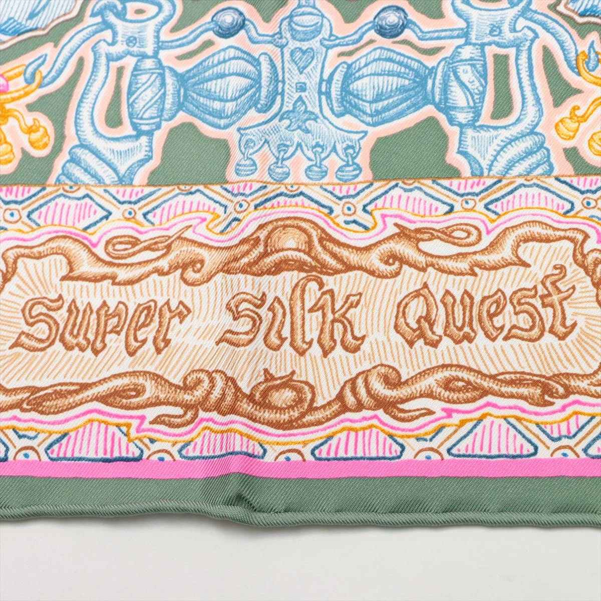 エルメス カレ90 Super Silk Quest スーパー シルク クエスト