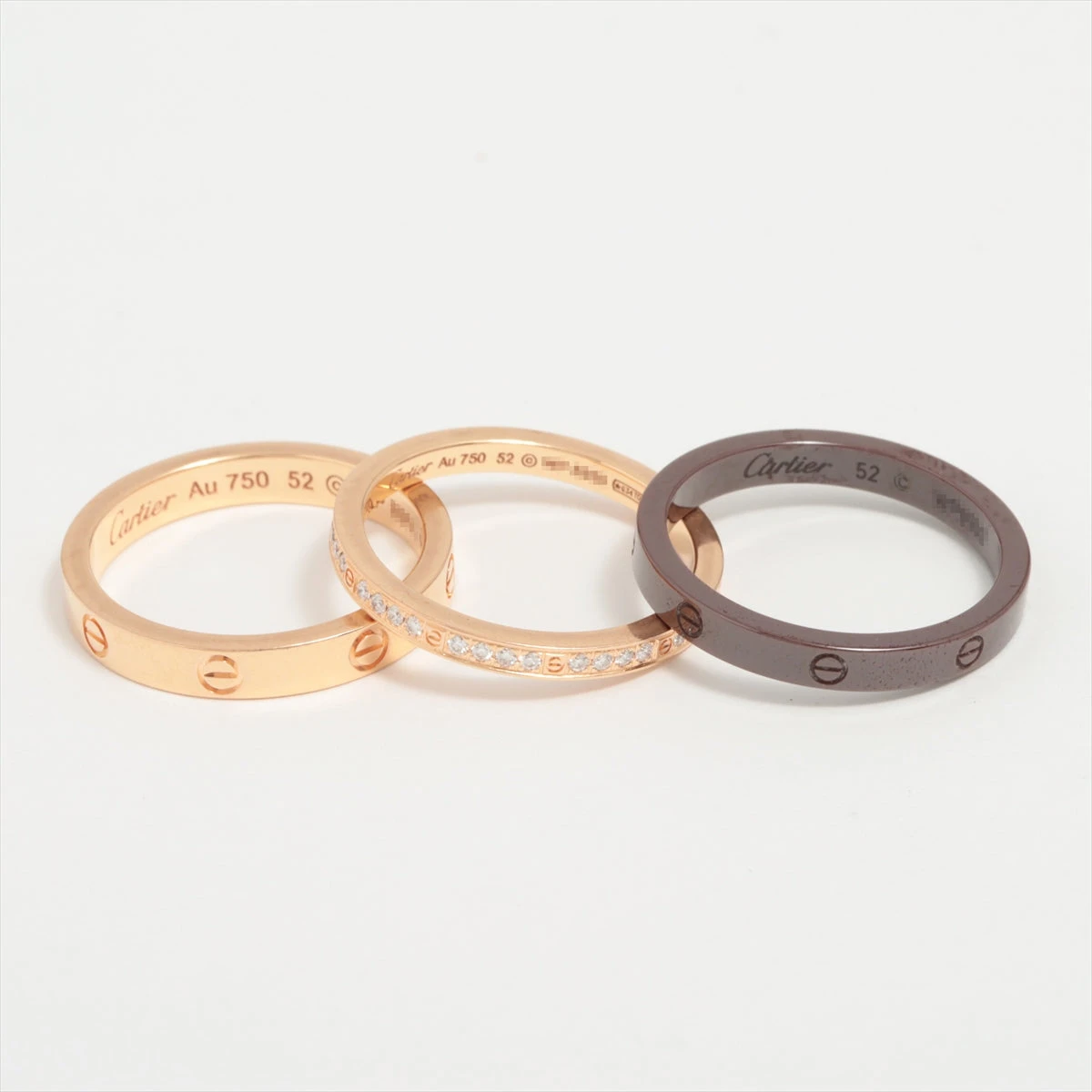 CARTIER】カルティエ ラブ 2006年クリスマス限定 9号 リング