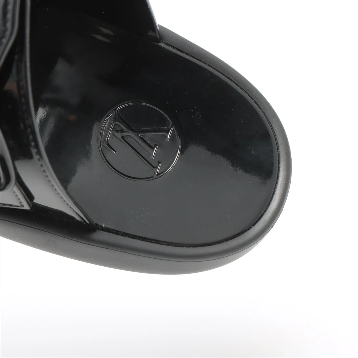 ヴィトン サンバスライン PVC×ラバー サンダル 39 レディース