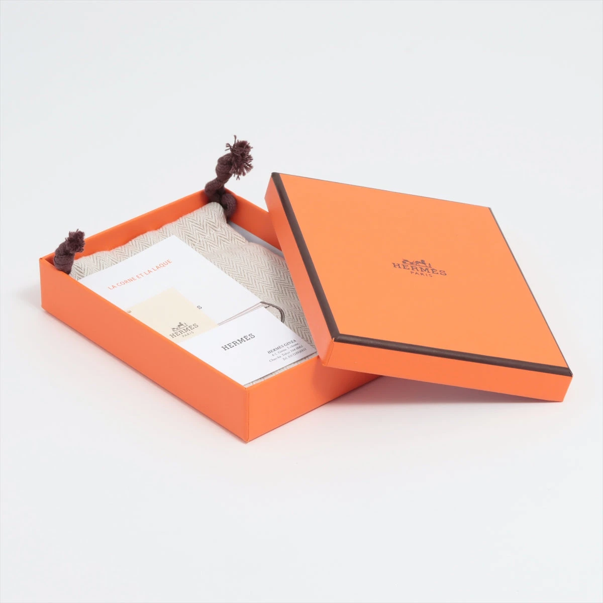 エルメス クルードセル カルーセル ネックレス バッファローホーン×GP