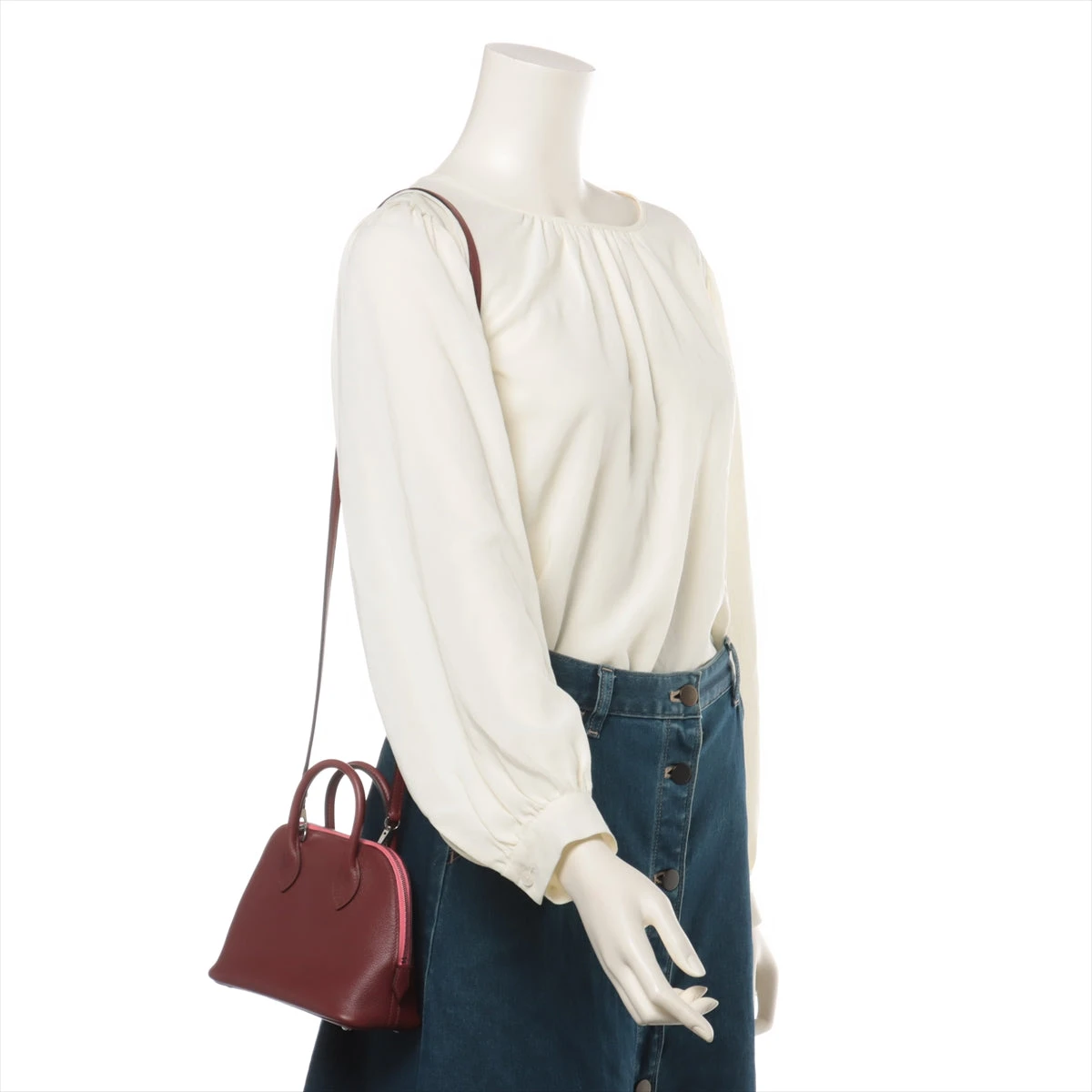 【希少、・美品✨】エルメス　ボリード47 ルージュアッシュ　◯W シボ革 65a5ad81bdf83.webp