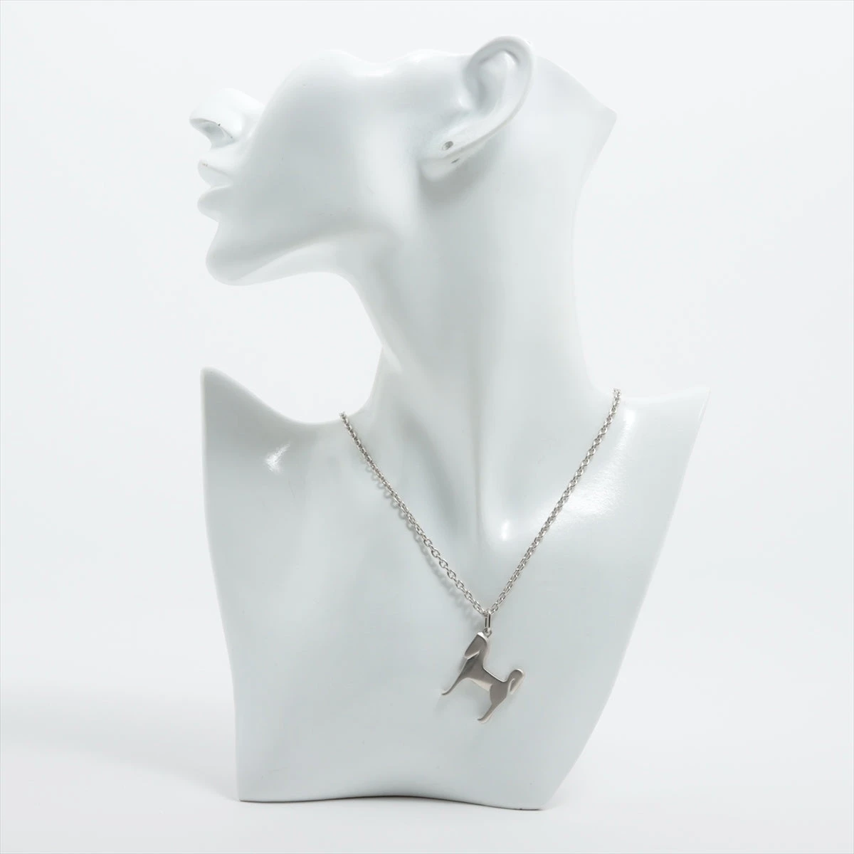 エルメス パナッシュ ネックレス メタル シルバー A2336398