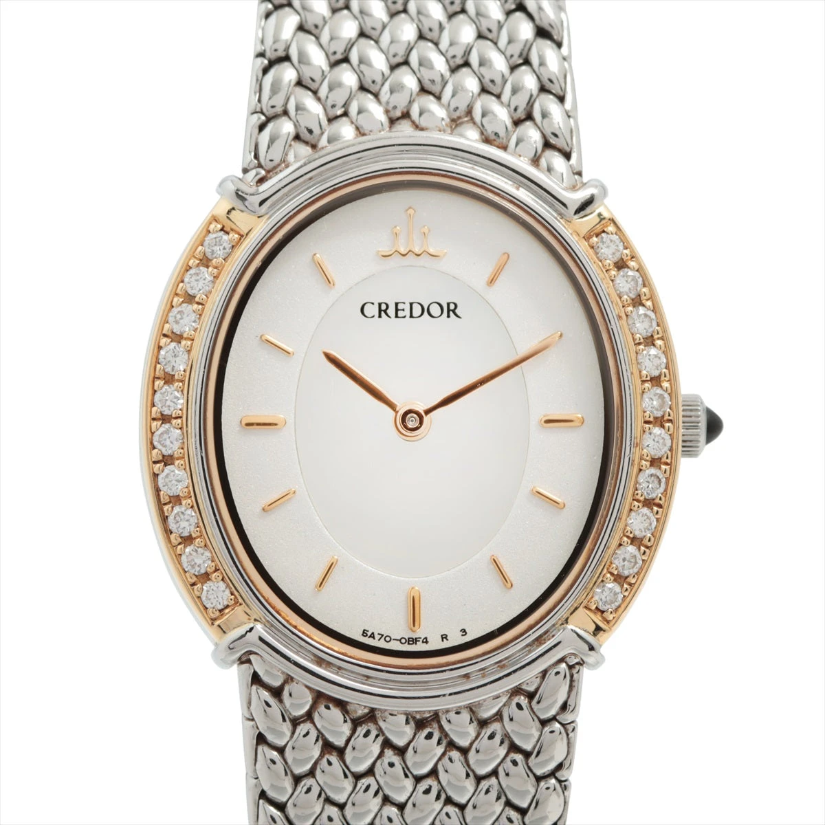 セイコー SEIKO 5A70-0AT0/GSWE942 クレドール サイドダイヤ