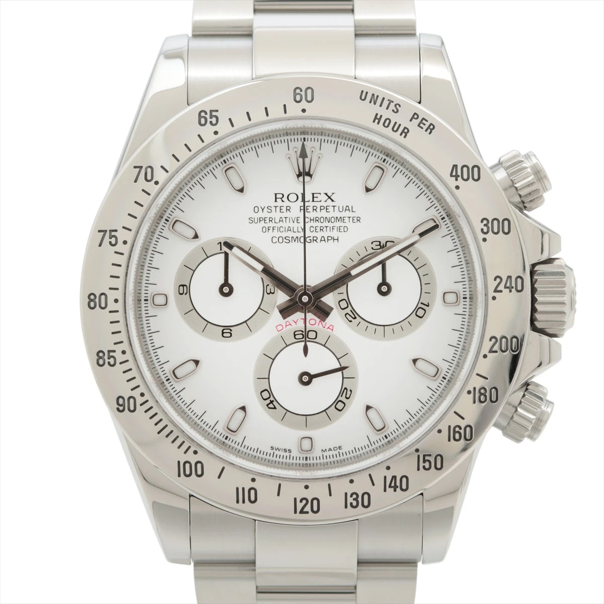 ロレックス コスモグラフデイトナ 116520 SS AT 白文字盤