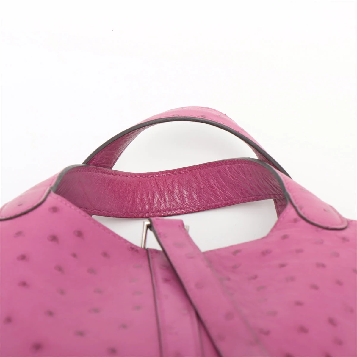 VINTAGE エルメス ピコタンロックPMサイズ ローズアザレ/S金具 エルメス<br>ピコタンロック PM<br>タッチ<br>ローズアザレ