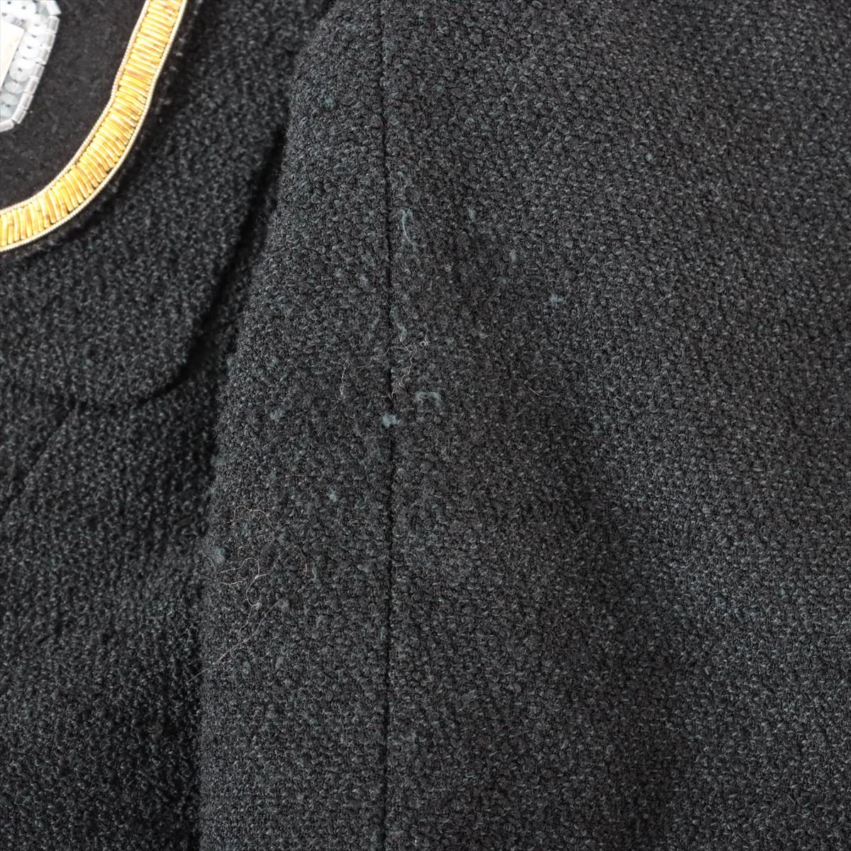 美品✨CHANEL ジャケット　ウール　38 裏地ココマーク 657a860e9e75a.webp