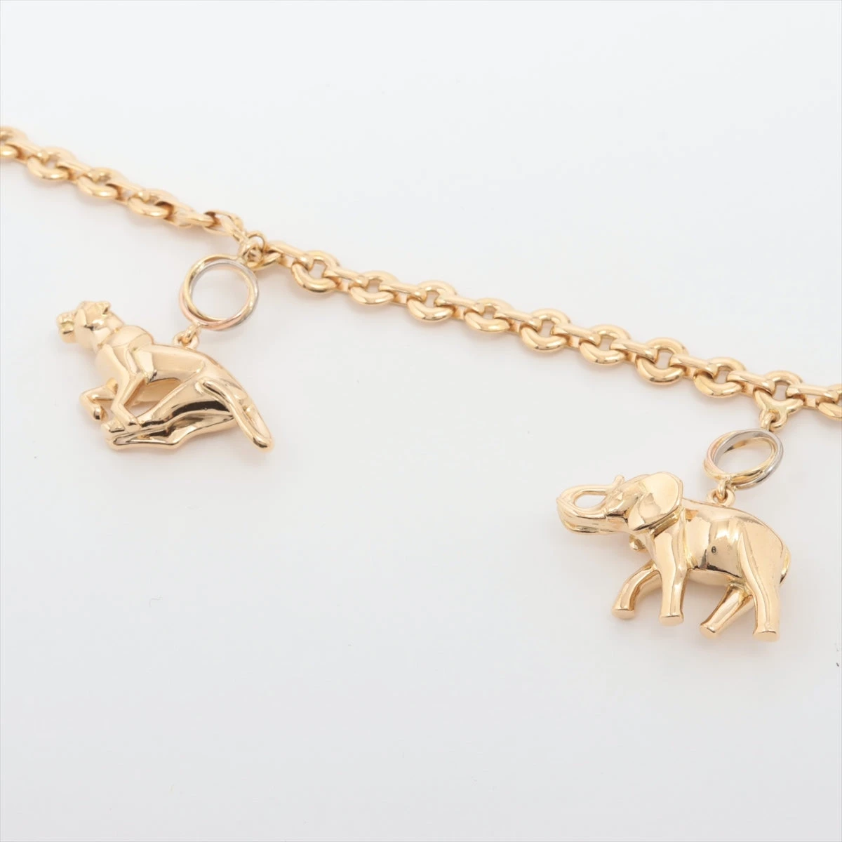 カルティエ トリニティ ブレスレット 750(YG×PG×WG) 42.3g 一部刻印