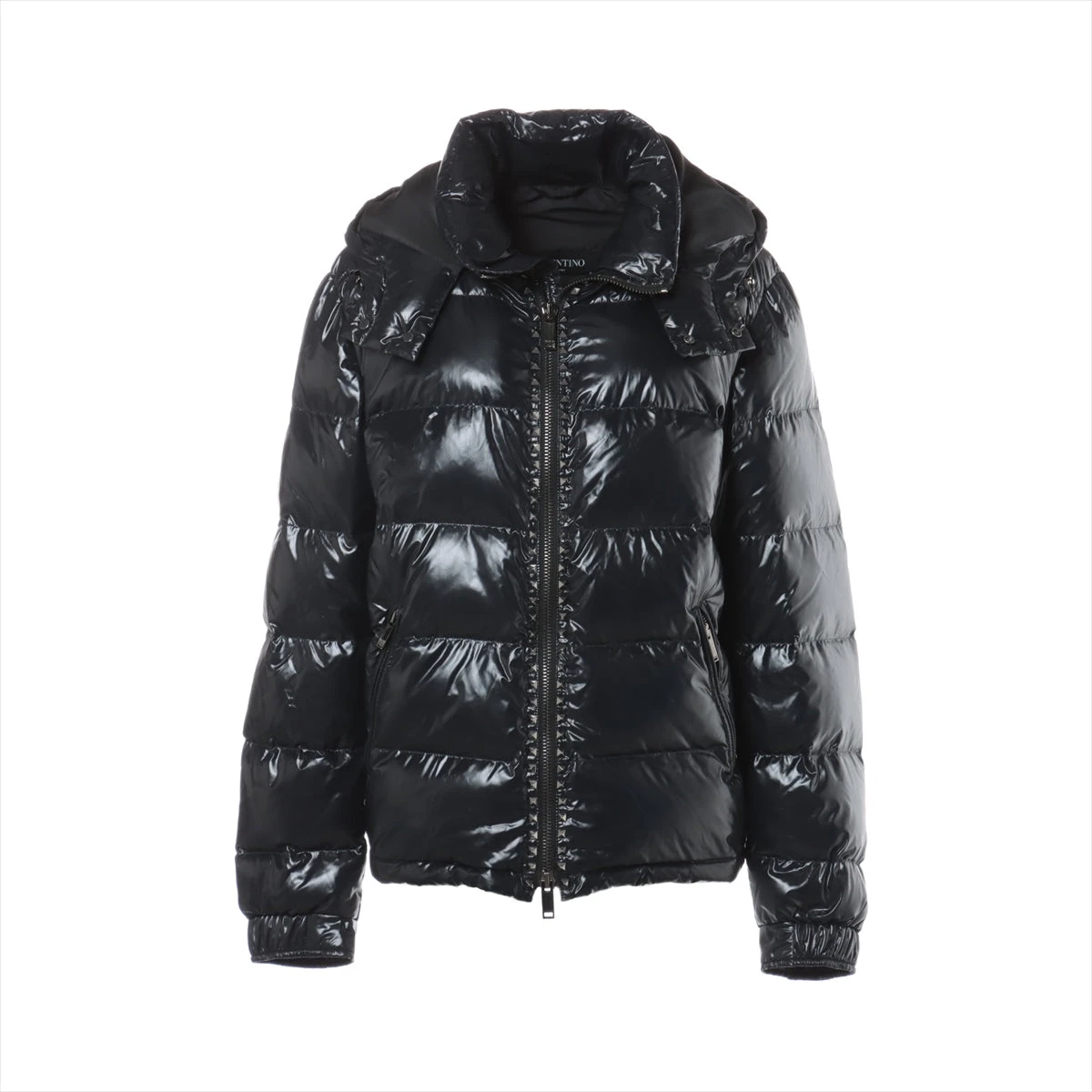 VALENTINO スタッズ付きレザージャケット U.S.A 36 VALENTINO スタッズ付きレザージャケット U.S.A 36