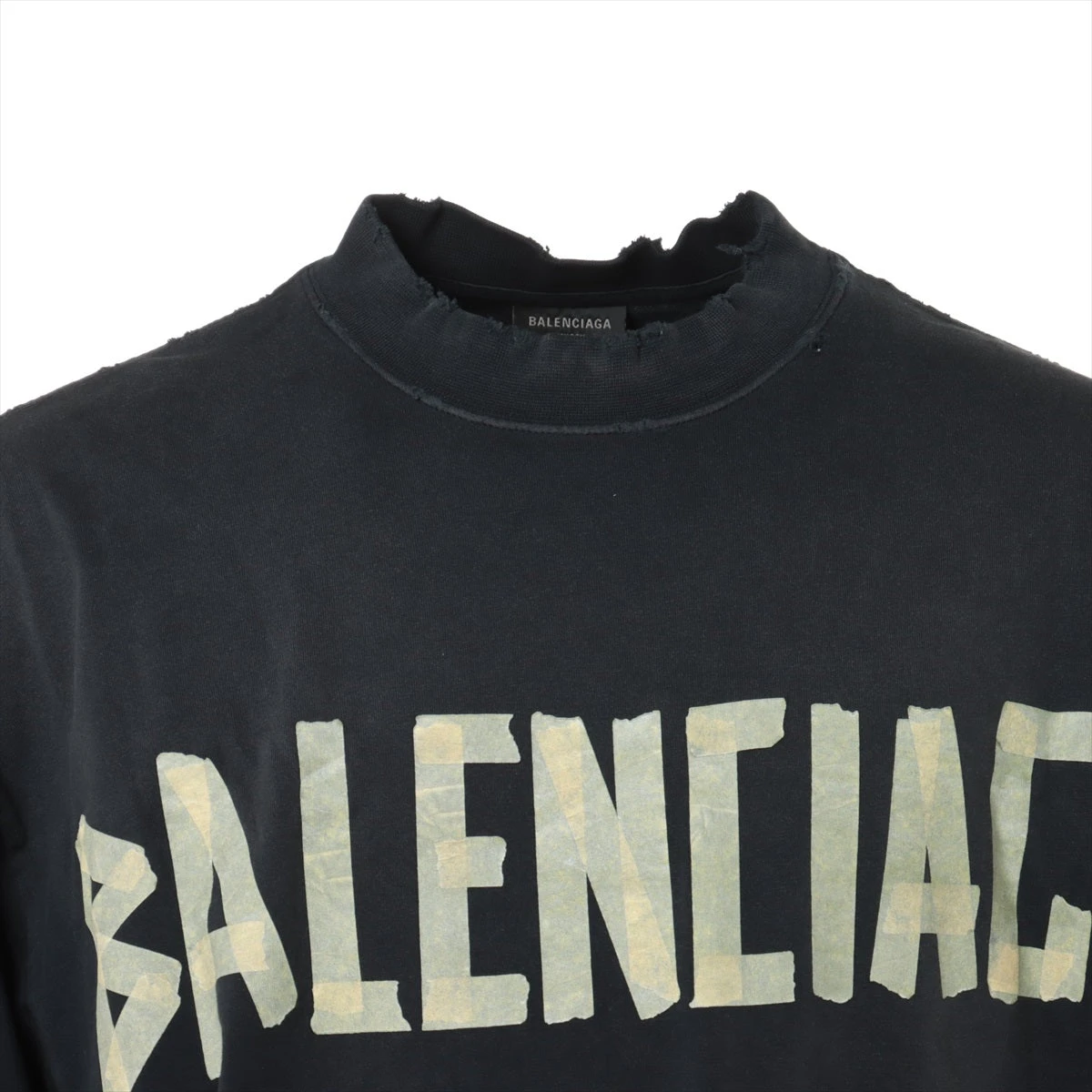 バレンシアガ 23SS コットン×ポリウレタン Tシャツ S ユニセックス  