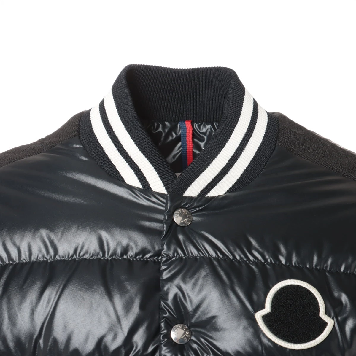 モンクレール 22年 ポリエステル ダウンジャケット 0 メンズ グリーン