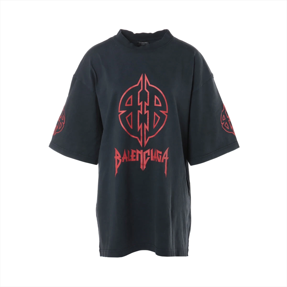 BALENCIAGA ユニセックス Tシャツ グレー　L BALENCIAGA ユニセックス Tシャツ グレーL