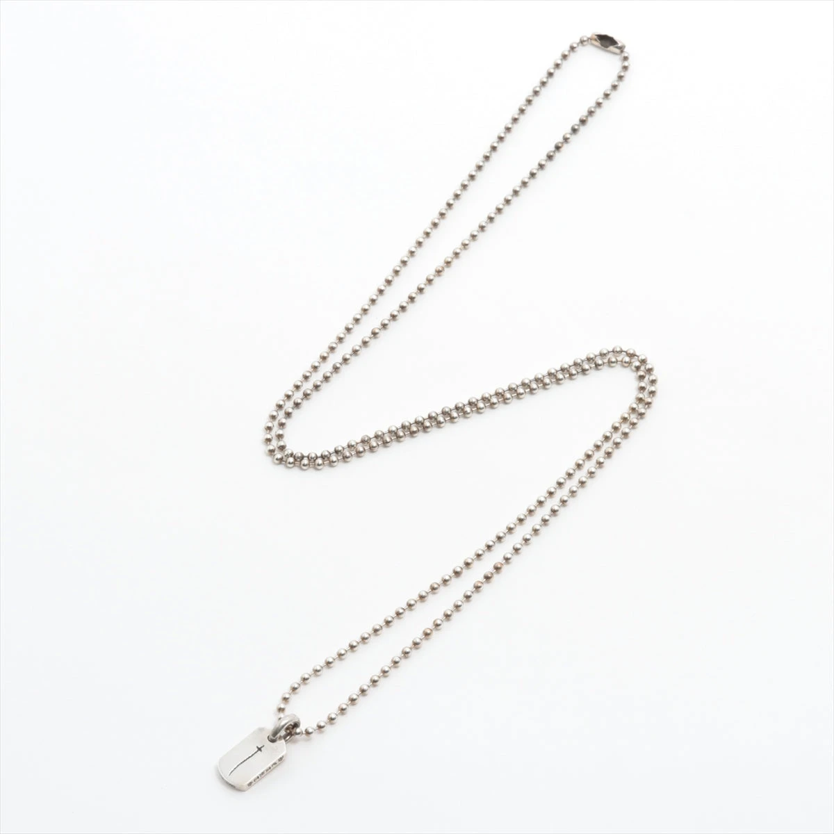 クロムハーツ ネックレス 925 12.1g RSクロス 銀座限定 A2353420｜中古