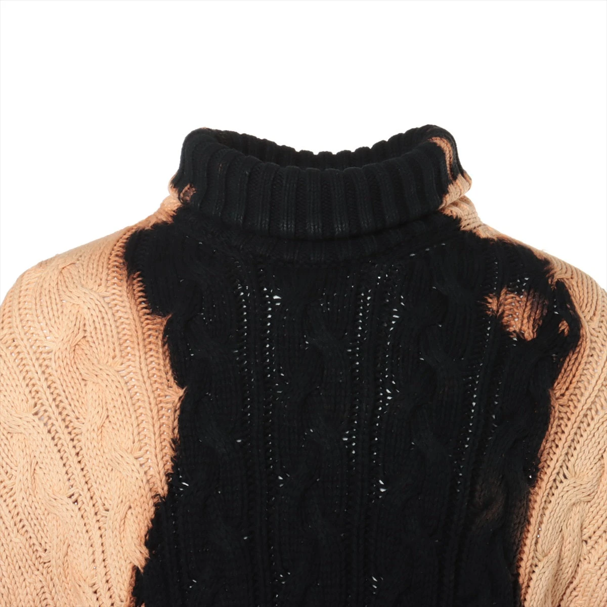 バレンシアガ 18年 コットン ハイネックニット XS ブラック