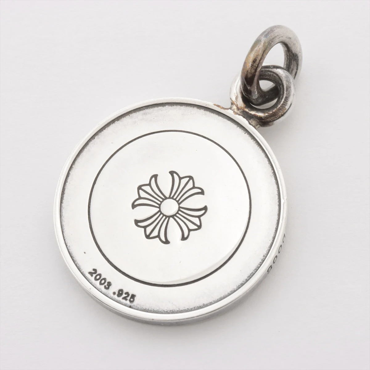 クロムハーツ エンジェルメダルチャーム V2 ペンダントトップ 925 6.4g