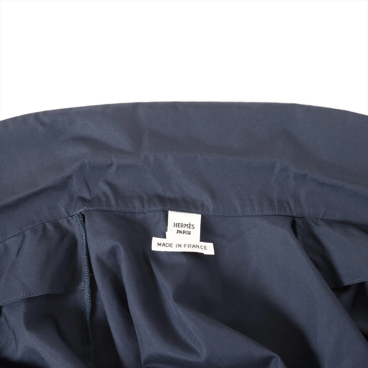 エルメス コットン シャツ 36 レディース ネイビー A2340317 エルメス コットン シャツ 36 レディース ネイビー A2340317