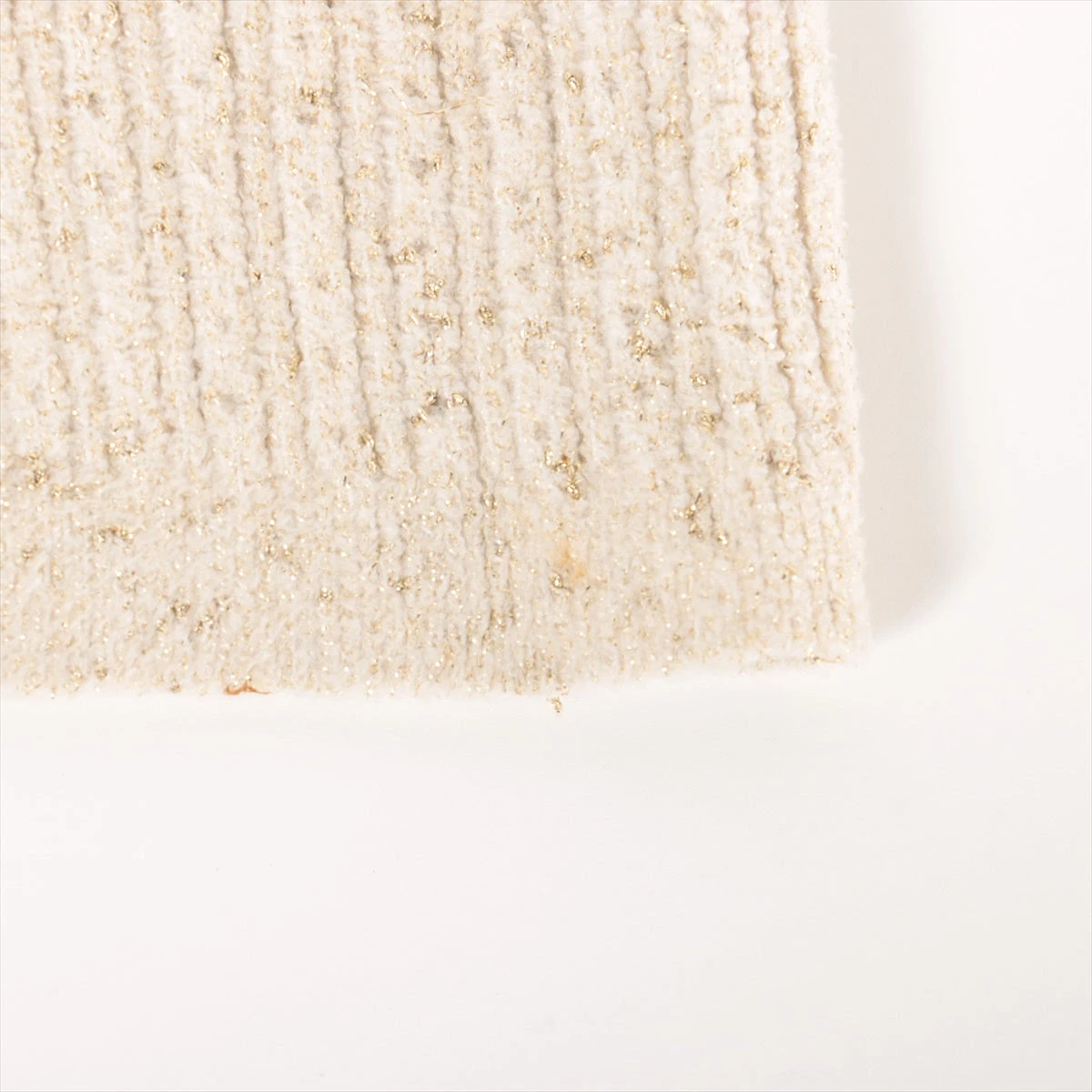 シャネル ココボタン P57 ポリエステル×レーヨン カーディガン 42