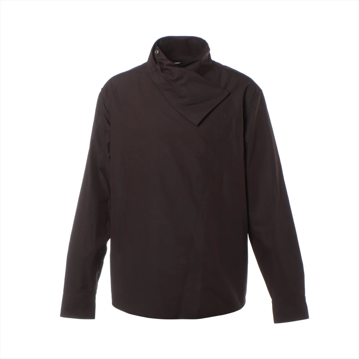 エルメス セリエ 22AW コットン シャツ 40 ブラウン Long-Sleeve T 