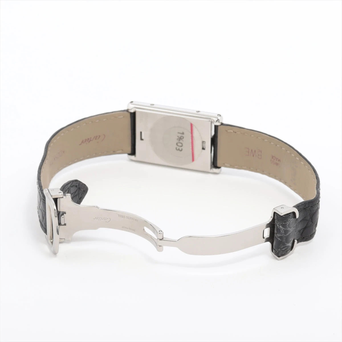 箱　証明書　タンクバスキュラント SM カルティエ　　cartier タンク タンクバスキュラント SM[W1011158] Tank bath culant SM