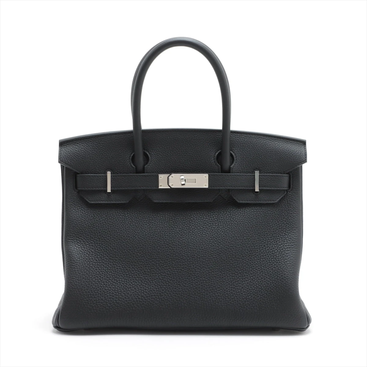 エルメス バーキン30 トゴ ブラック シルバー金具 B:2023年