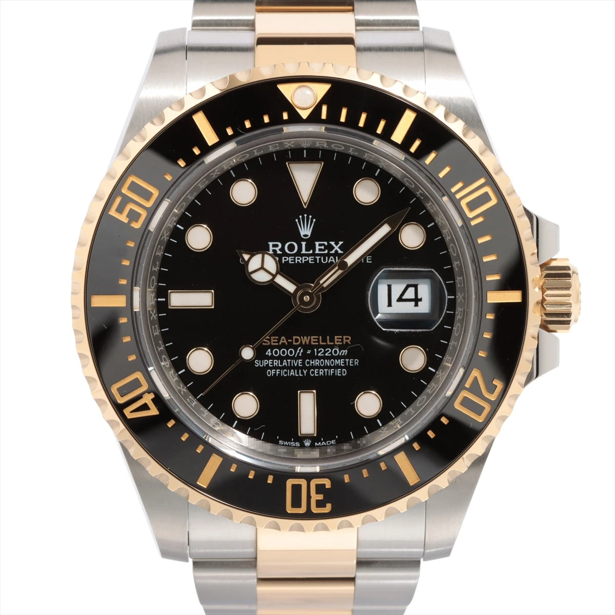 ロレックス シードゥエラー 126603 SS×YG AT 黒文字盤 あまりごま2