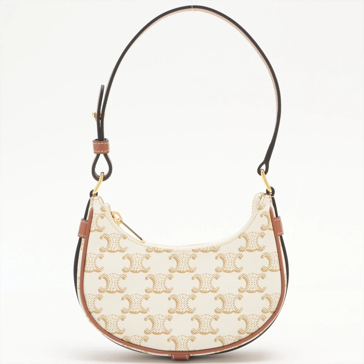 セリーヌ AVA トリオンフ レザー ショルダーバッグ CELINE セリーヌ AVA アヴァ トリオンフ ブランドオフ レザー
