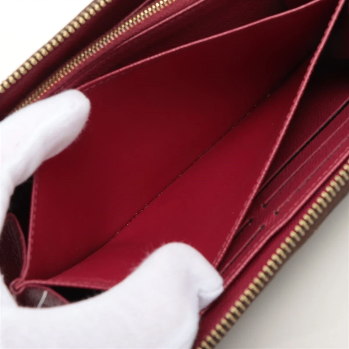 【美品】ルイヴィトン モノグラム ジッピーウォレット フューシャ LOUIS VUITTON - 【極美品】ルイヴィトン モノグラム ジッピー