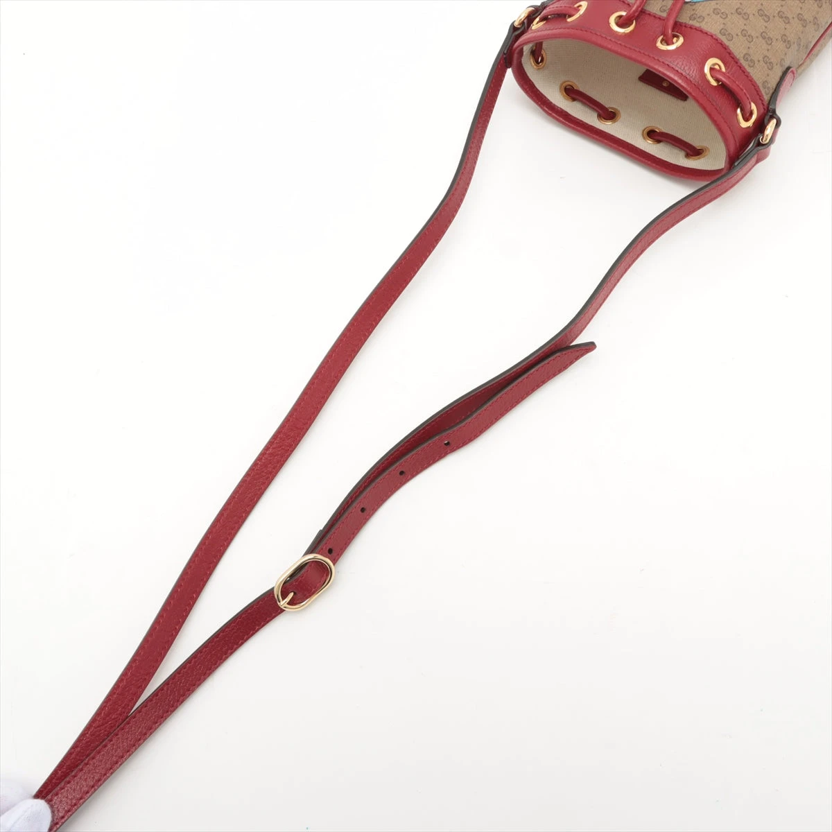 本物 未使用■グッチ■ベルトバッグ ミニ GGスプリーム オフディア ドラえもん GUCCI グッチ ボディバッグ ウエストポーチ ミニGGスプリーム