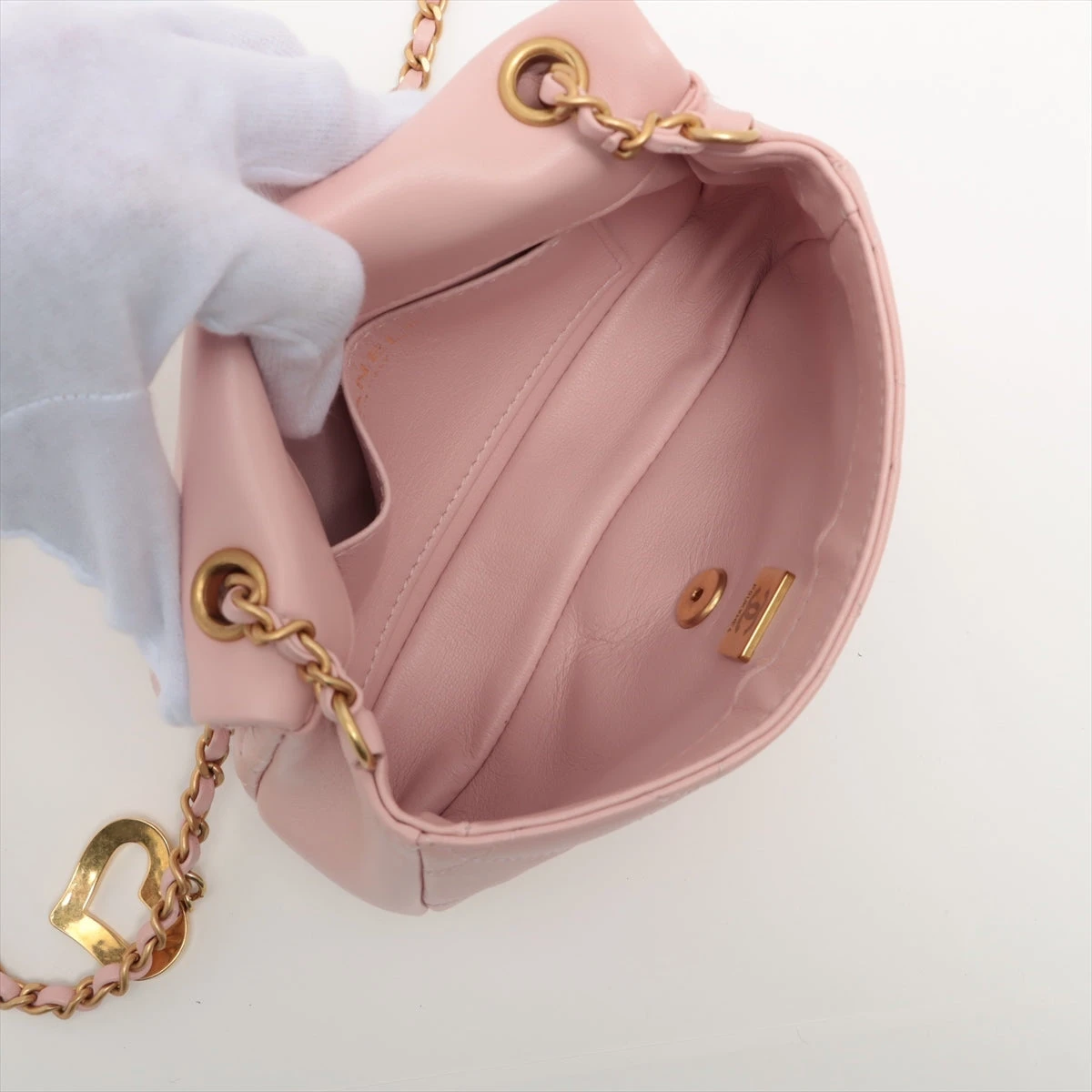 CHANEL ［銀座店］CHANEL シャネル マトラッセ ハートチェーン