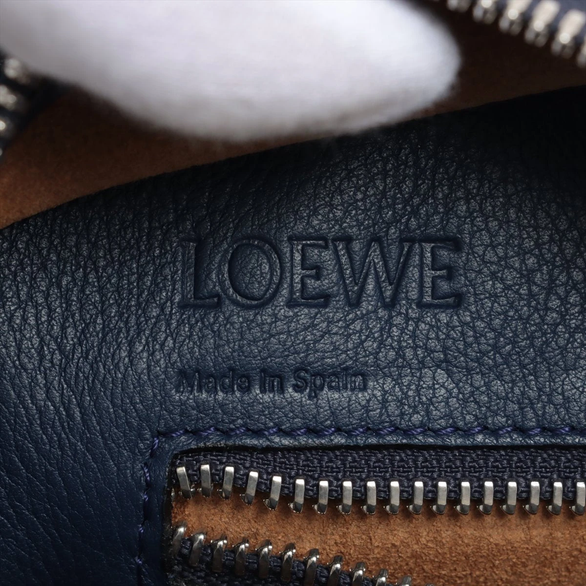 LOEWE ロエベ アマソナ19 スクエア ネイビー ブラック