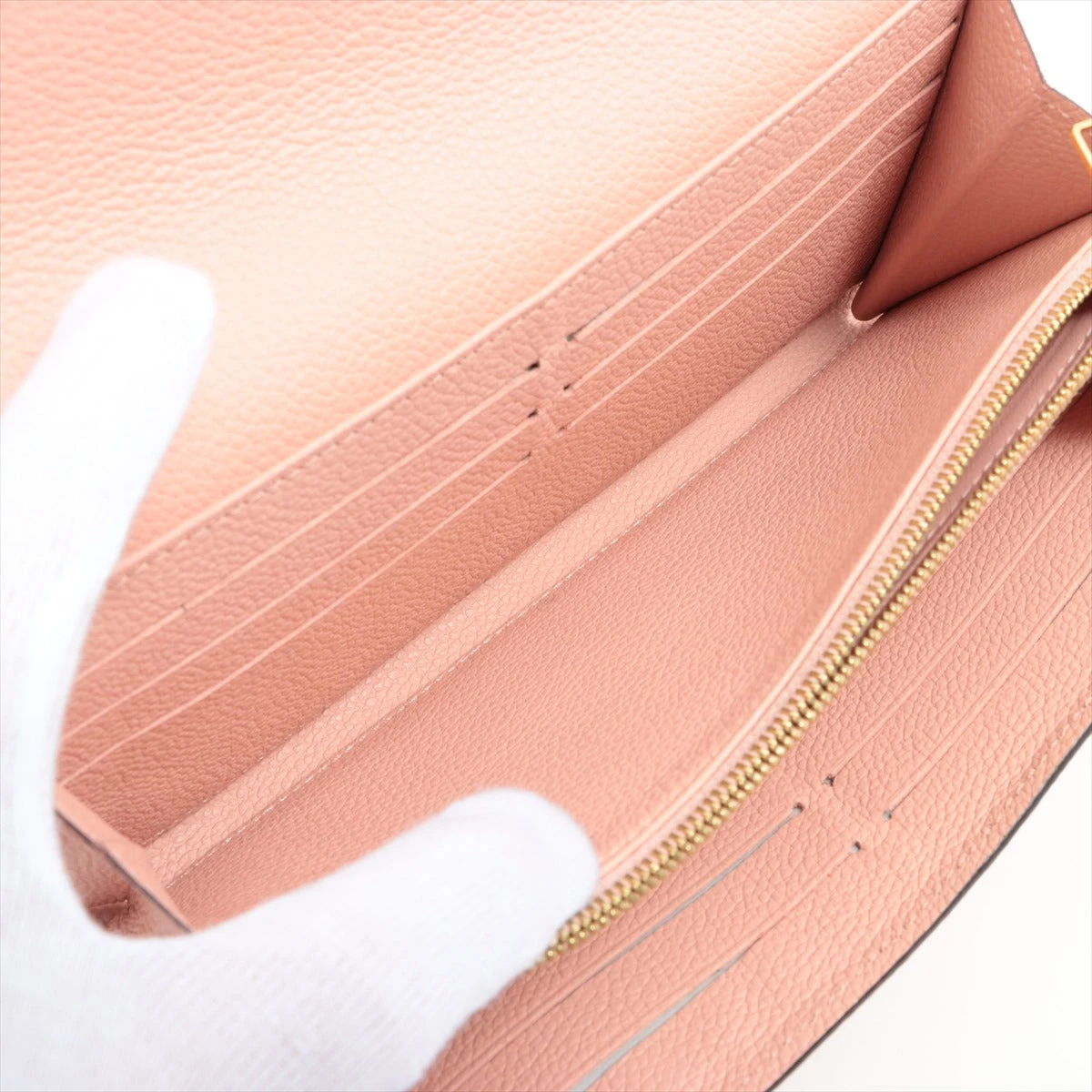 ルイ・ヴィトン 長財布 ポルトフォイユ　モノグラムアンプラント LOUIS VUITTON】ルイヴィトン『バイカラー モノグラム アン