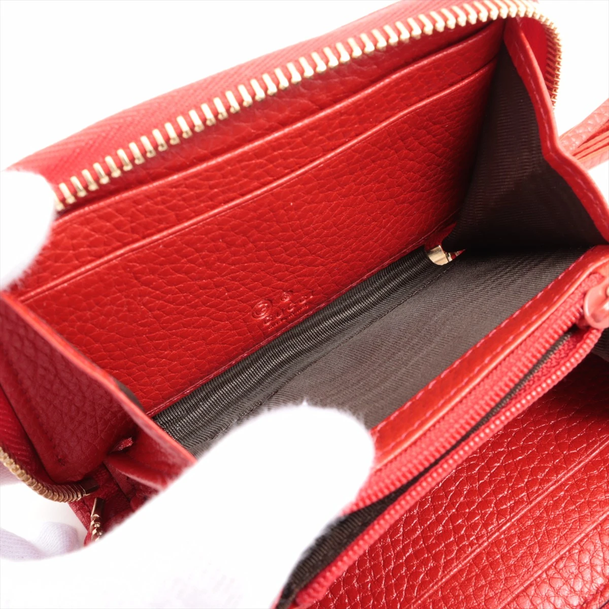 REI315♡専用です。 Gucci レザー コインケース レッド 7434_1.jpg