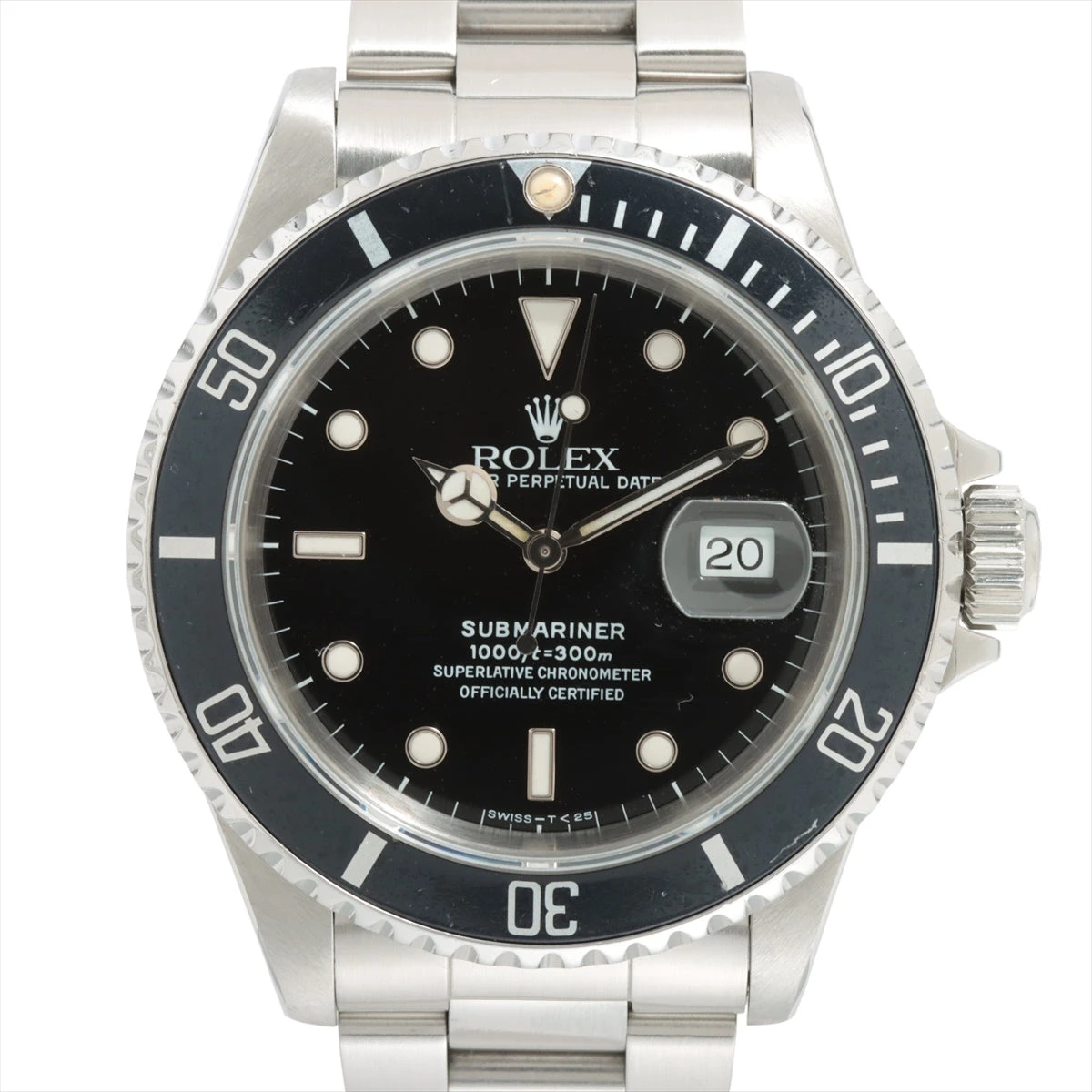 ロレックス サブマリーナ 16610 SS AT 黒文字盤 あまりごま1
