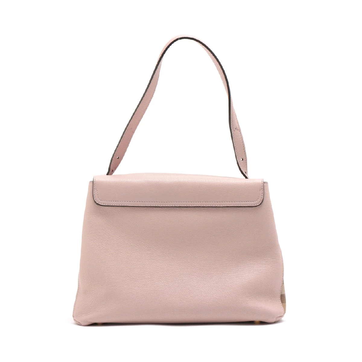 バーバリー レザー 2WAYショルダーバッグ ピンク AP040238｜中古