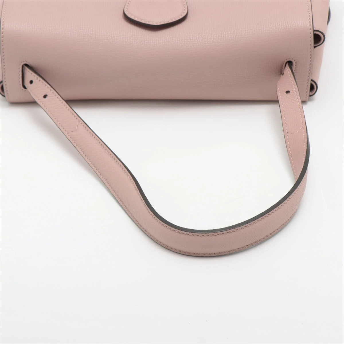 バーバリー レザー 2WAYショルダーバッグ ピンク AP040238｜中古