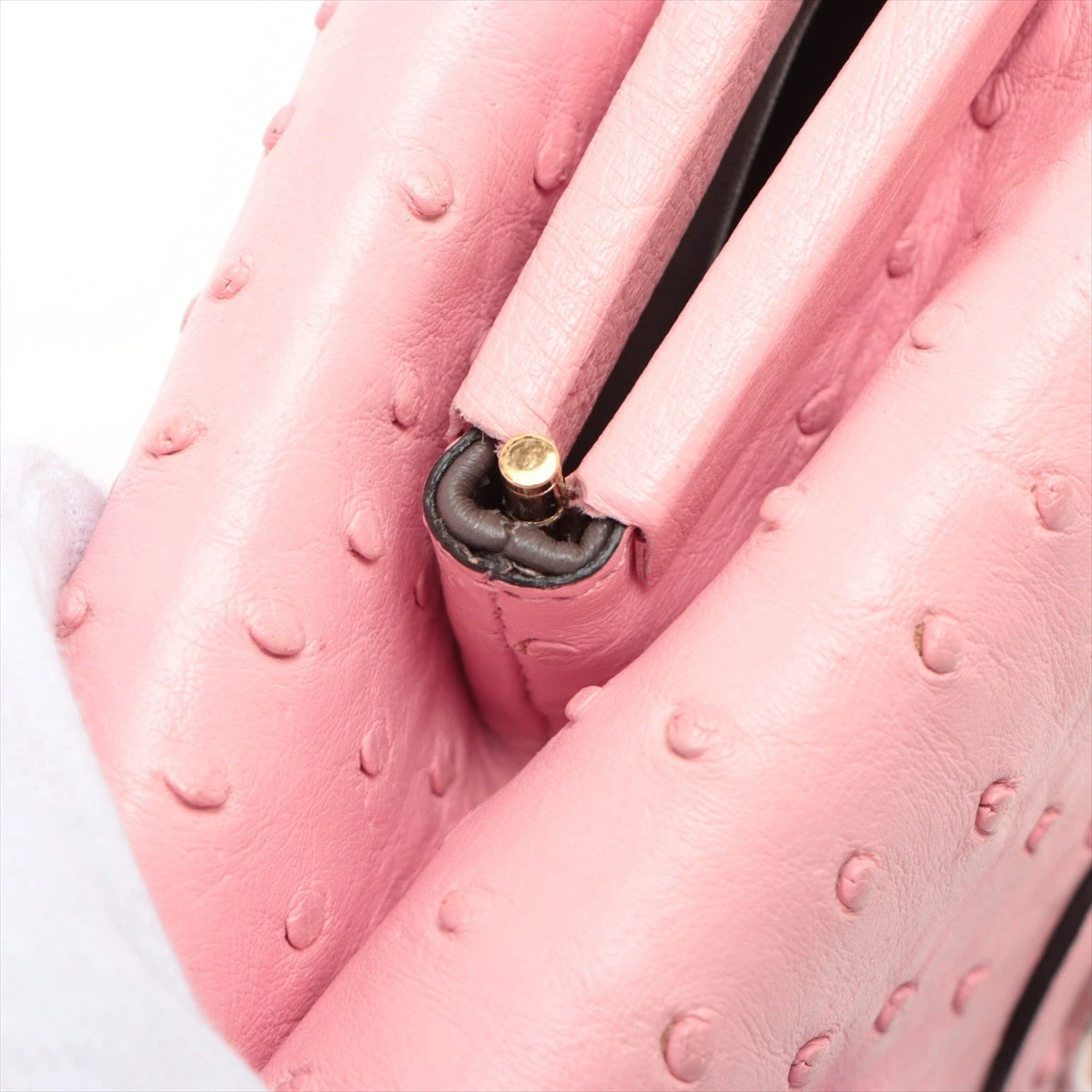 ★鑑定済み商品★GUCCI（グッチ）バンブー　2way　ピンク　ハンドバッグ GUCCI - 限定☆GUCCI バンブー×クロコ 2WAY チェーンショルダー