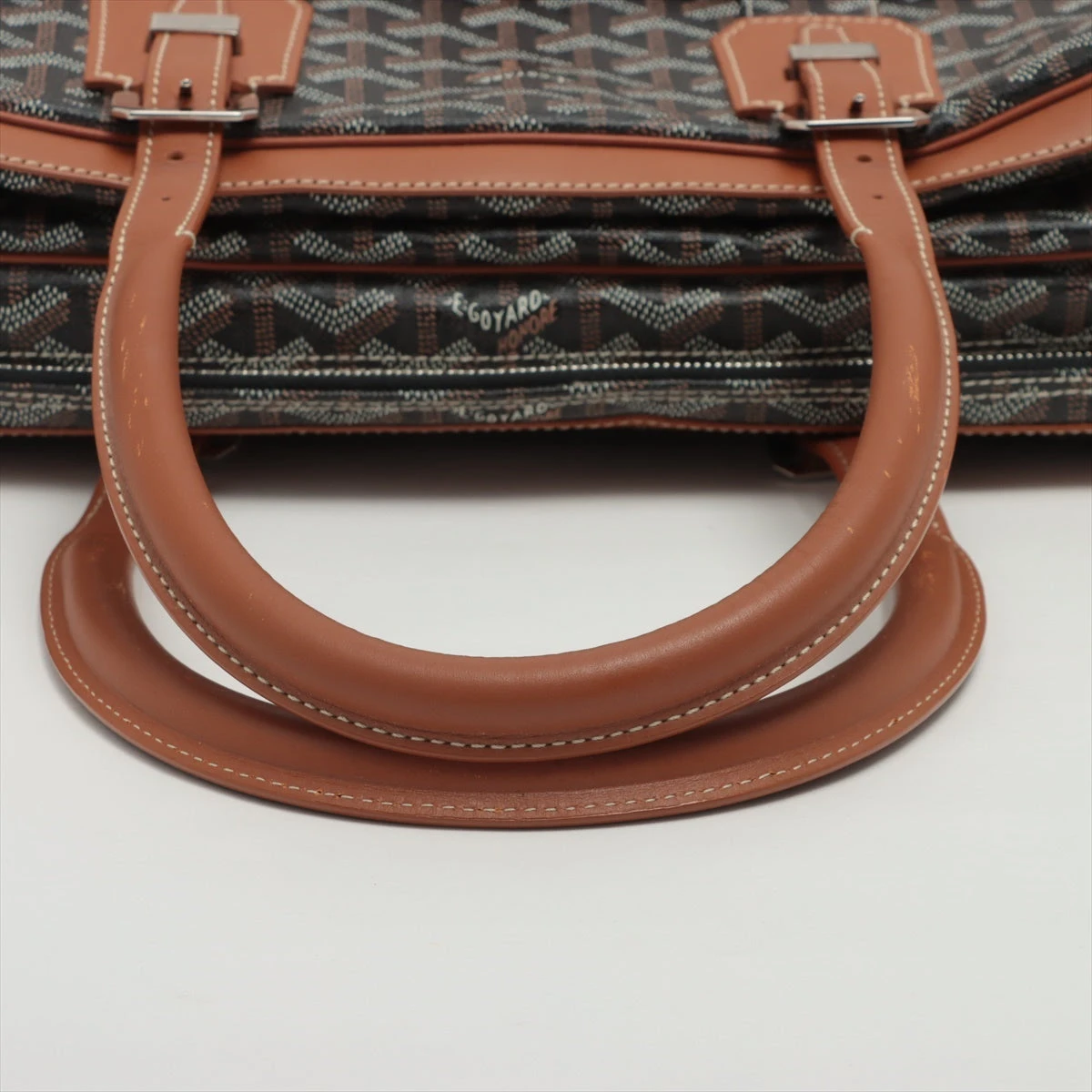 【新品同様】 ゴヤール■アンバサードMM ブラック 黒 レザー ビジネス バッグ GOYARD / ゴヤール | アンバサードMM レザー ビジネスバッグ | – KLD