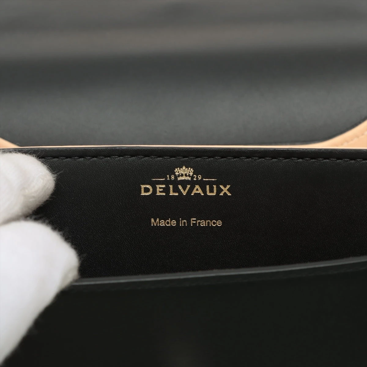 ★直営店VIP価格★Delxaux「ランゴー」ショルダーバッグ Pin-Swing-Taurillon-Soft-