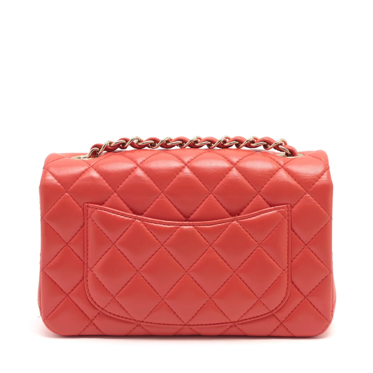 CHANEL マトラッセ ラムスキン ラウンドジップ レッド 正規品保証2040 CHANEL マトラッセ ラムスキン ラウンドジップ レッド 正規品